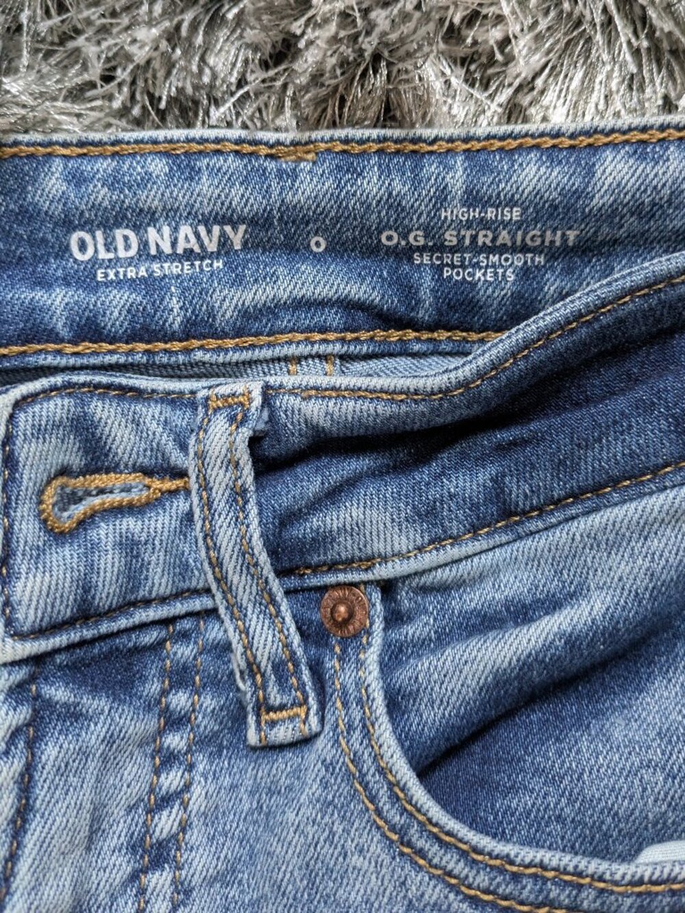 Old Navy High Rise OG Straight Jeans Size 0